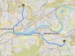 Tag 17 - Ziel Frankfurt/ Main- Eine Stadt mit 2 Hospizen