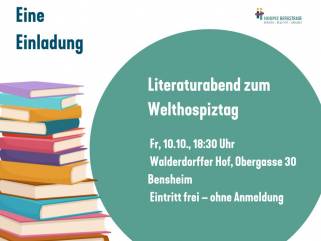 Literaturabend zum Welthospiztag